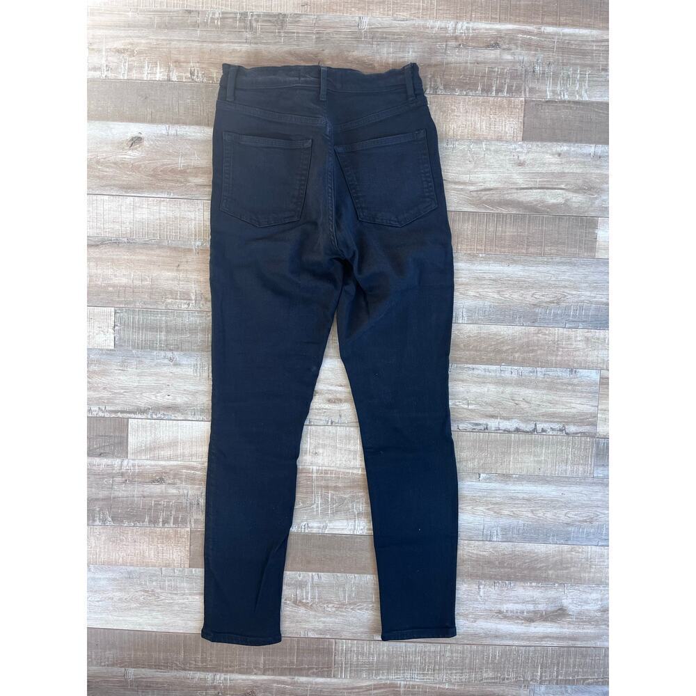 Reformation High and Skinny Black Jeans Size 27 - Picture 4 of 5